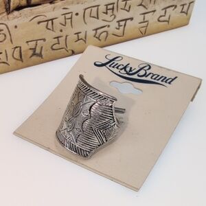 Lucky Brand Intricate Silver Ring